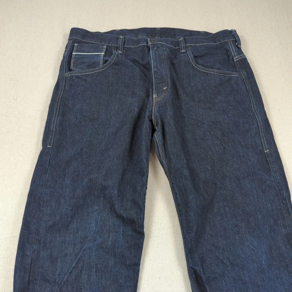 Levis Jeans Mens 40x32‎ Blue 569 Loose Baggy Relaxed Flap Pocket Casual